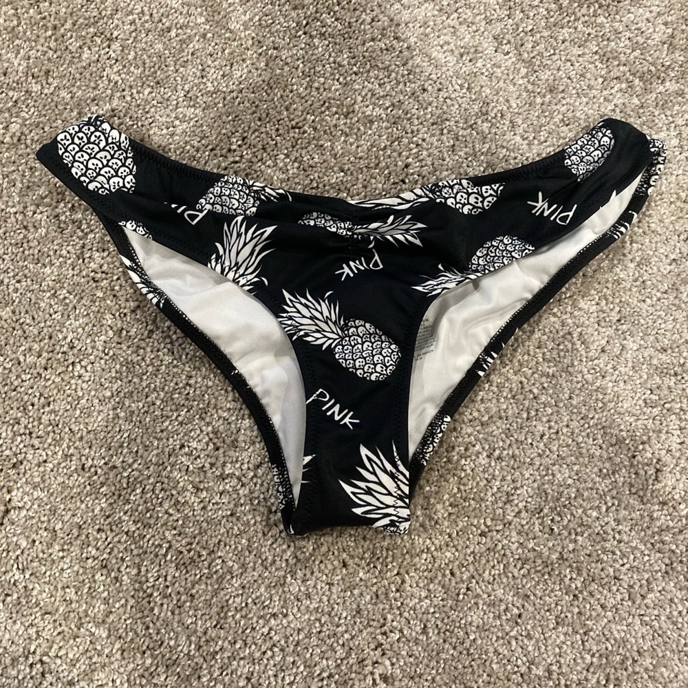 PINK Victoria’s Secret swim bottoms w/ pineapples